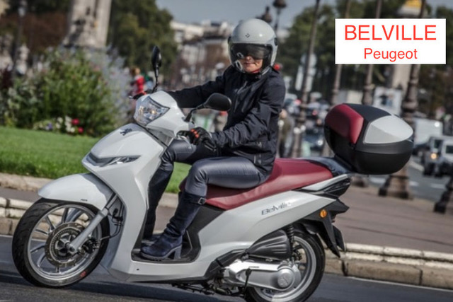 Creation de noms de marque- Nom du scooter Peugeot Belville